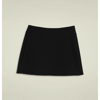 Wilson W Team Flat Front Skirt Black