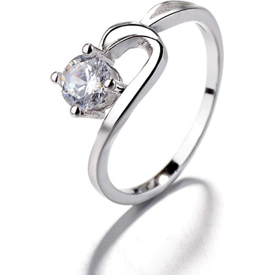 Silenti Jewelry Сребърен пръстен "Усещане" - 6 - 52мм (16.6мм диам. )