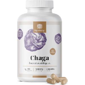 MycoWay Чага 1000 mg - екстракт 5: 1 - 180 капсули