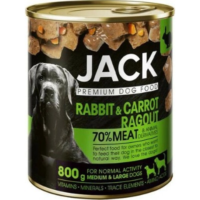 Jack pes ragout rabbit carrot 800 g