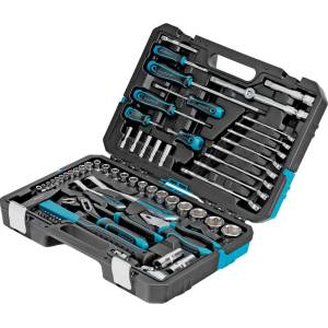 GROSS Гедоре комплект Gross 1/4″ и 1/2″, 76 части, 120 зъба - 14156