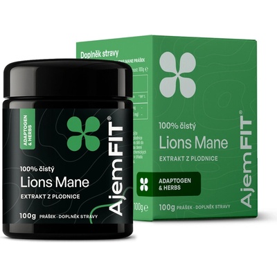 AjemFIT BIO Extrakt Lion's Mane v prášku 100 g