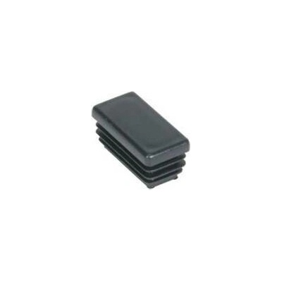 Zátka obdélníková 50x30 mm tloušťka 1,0-2,0 černá 98ks