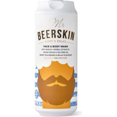 Mr. Beerskin Boost and relax sprchový gél 440 ml