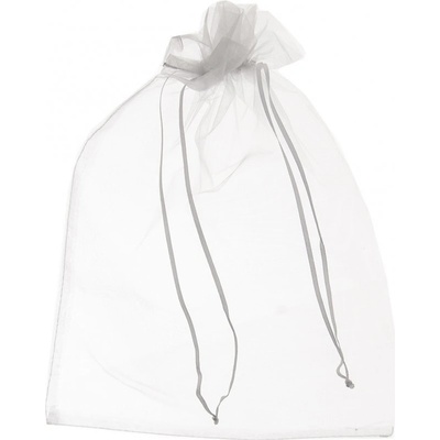 Sáček organza bílý 25x35 cm