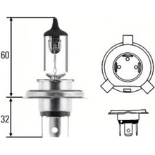 Hella H4 P43t-38 12V 60/55W