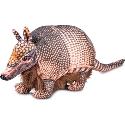 Mikro Плюшен деветлентов броненосец 54см стоящ