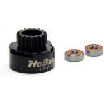 HOBAO CNC Clutch Bell 17T w/Bearing 12mm (HOP-0016)