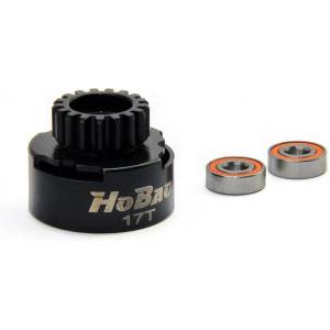 HOBAO CNC Clutch Bell 17T w/Bearing 12mm (HOP-0016)