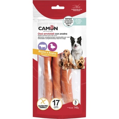 Camon Krútená byvolie/kačacie Tyčka 3 ks 17 cm 140 g