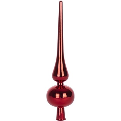 MagicHome Ozdoba 1 ks 25 cm špic červený na vianočný stromček