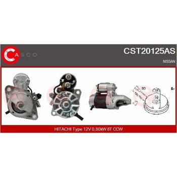 Štartér CASCO CST20125AS