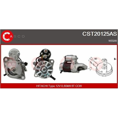 Štartér CASCO CST20125AS