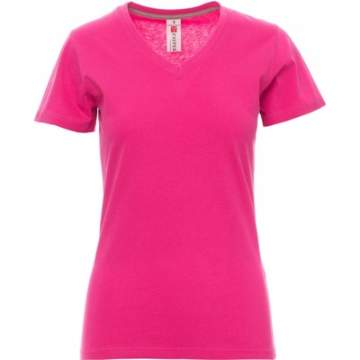 PAYPER V-NECK LADY dámské tričko purpurová