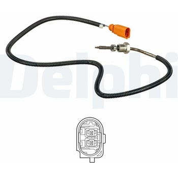 Čidlo teploty výfukových plynů DELPHI TS30106