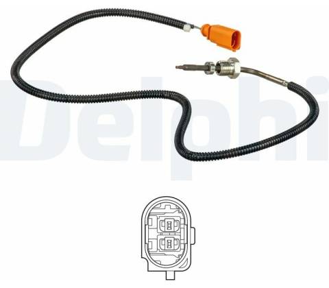 Čidlo teploty výfukových plynů DELPHI TS30106