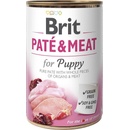 Konzervy pre psov Brit Paté & Meat Puppy 6 x 400 g