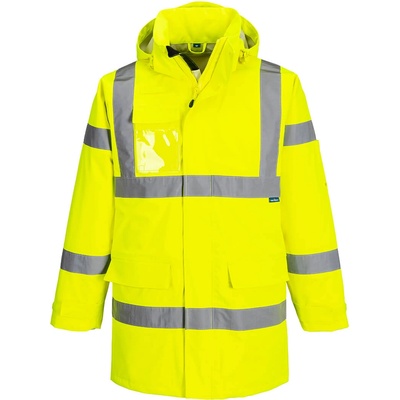 Portwest s599 / Светлоотразително водоустойчиво яке, 3-слойно - жълто 4xl (s599yer4xl)