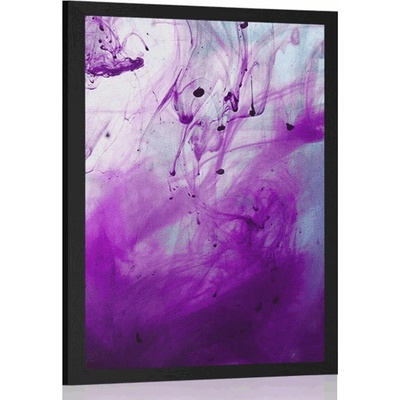 Plakát kouzelná fialová abstrakce - 40x60 silver