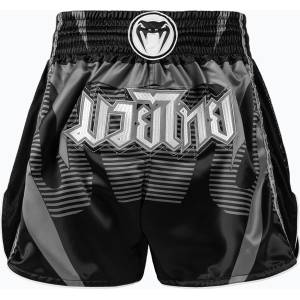 Venum Мъжки шорти за тренировка Venum Adrenaline Muay Thai black/silver grey