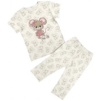 Donella Dívčí bavlněné pyžámko kr. rukáv