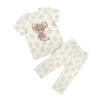 Donella Dívčí bavlněné pyžámko kr. rukáv