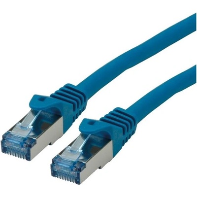 Roline Пач кабел S/FTP CAT6a, LSOH, 0, 5 m, син 21.15. 2840-100 (21.15.2840-100)