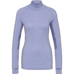 Stoic Дамско мериносово термобельо Stoic Women's MerinoMesh150 SadjemSt. Mock Neck Merino base layer - Blue Bell Purple/Nightshade Purple - размер XXL (115-2784-0217)