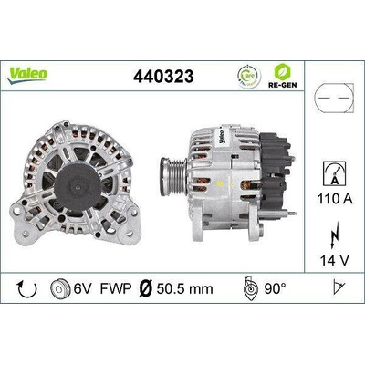 Alternátor VALEO 440323