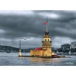 Anatolian - Puzzle Turkey: Maidens Tower 1000 - 1 000 piese