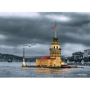 Anatolian - Puzzle Turkey: Maidens Tower 1000 - 1 000 piese