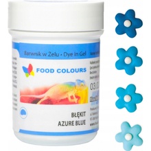 Food Colours Gélová farba (Azure Blue) azúrovomodrá 35 g