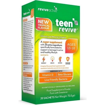 Reviveactive Teen Revive tropical 20 vrecúšok