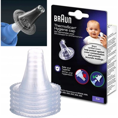 Braun LF40 ThermoScan náhradní krytky pro ušní teploměry 40 ks