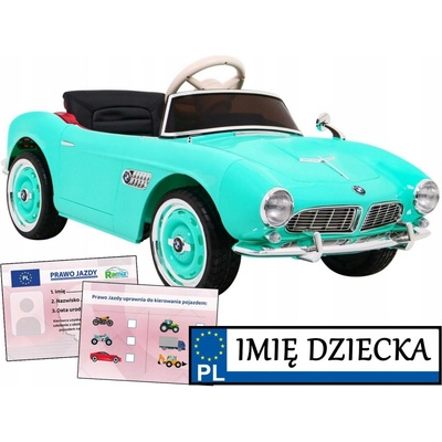 RKToys elektrické auto BMW 507 Retro zelená