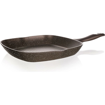 BANQUET pánev steaková 28x28x4,8cm nepřiln.povrch GRANITE Dark Brown MAT369775