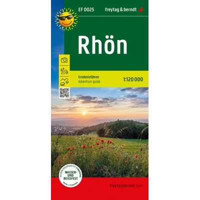 Rhön 1:120 000 / rekreační mapa