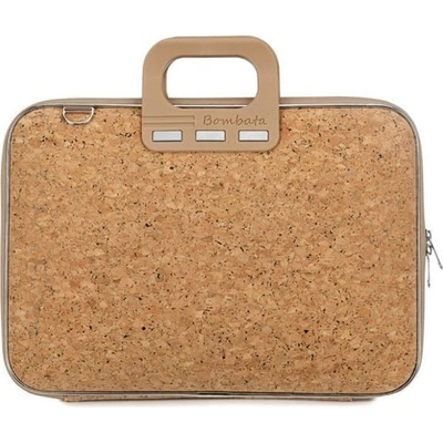 Bombata Чанта за лаптоп Bombata Sughero 16" (40.64 cm), с дръжка, бежова (E00875)