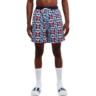 Ellesse Бански гащета Ellesse Block AOP swimming shorts - Blue (All Over Print)
