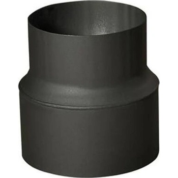 redukcia rúrková 130/120mm hr.1,5mm čierna 654511