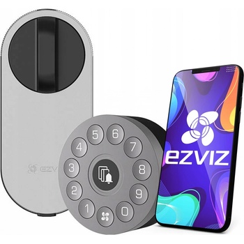 EZVIZ chytrý dveřní zámek s klávesnicí CS-DL01S/DL01CP-BK
