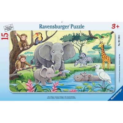 Ravensburger Africké zvieratá 15 dielov