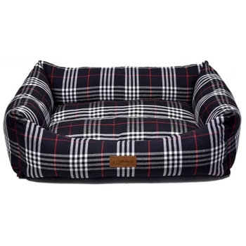 Image 1 of DUBEX DANISH - Large - меко легло, 78 x 60 x 22 см - райе тъмно синьо, Турция - 51890-VR03