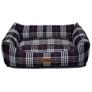DUBEX DANISH - Large - меко легло, 78 x 60 x 22 см - райе тъмно синьо, Турция - 51890-VR03