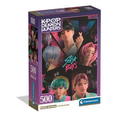 Clementoni KPOP Demon Hunters Compact 500 dielov