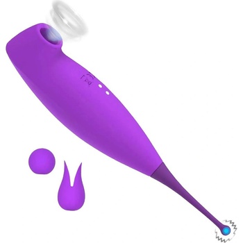 BASIC X Datel podtlakový stimulátor klitorisu fialový