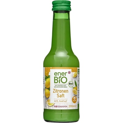 EnerBiO BIO citronová šťáva 200 ml