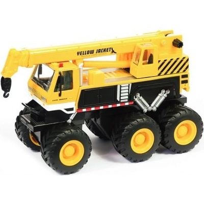 Maisto Builder Zone Jeřáb Žlutý 1:32