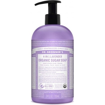 Dr. Bronner's tekuté cukrové mydlo Shikakai Levanduľa 710 ml