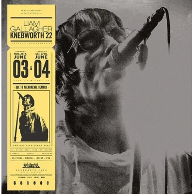 Liam Gallagher - Live At Knebworth '22 (Yellow Sun Coloured) (2 LP) (5054197549618)